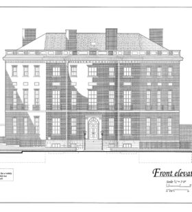 Designed by Dr. William Thorton, first Architect of the Capitol.