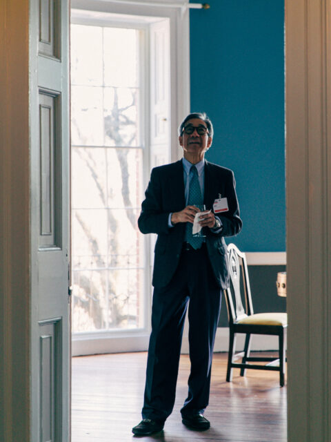 Chien Chung (Didi) Pei, AIA at the 2018 reception celebrating Yann Weymouth, FAIA.